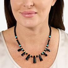 Jay King Gallery Collection Multigemstone Reversible 18" Necklace