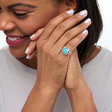 Jay King Gallery Collection Peruvian Turquoise Bypass Ring