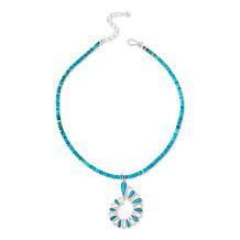 Jay King Gallery Collection Sonoran Turquoise Pendant with Necklace