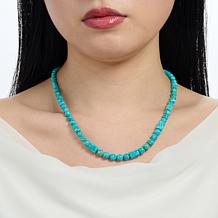 Jay King Heavenly Well Lake Turquoise Necklace, Sterling