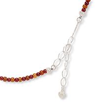 Jay King Hessonite Garnet 18" Beaded Necklace