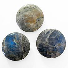 Jay King Labradorite "Moon" Specimen with Stand