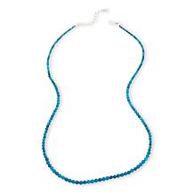 Jay King Madagascar Blue Apatite Bead 32" Necklace