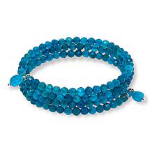 Jay King Gemstone Bead Coil Bracelet