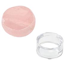 Jay King Madagascar Rose Quartz Ema Egg with Stand