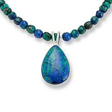 Jay King Milpillas Azurite Malachite Pendant with 18-1/4" Necklace