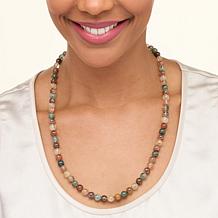 Jay King Multicolor Rutilated Quartz Bead 24-1/4" Necklace