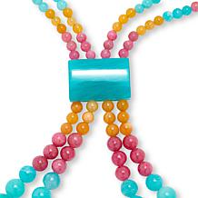 Jay King Multigemstone 2-Strand Beaded 18" Necklace