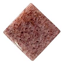 Jay King Raspberry Quartz Cube Specimen