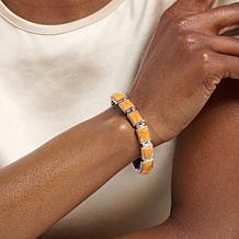 Jay King Reversible Spiny Oyster Shell Magnetic Link Bracelet