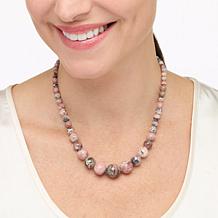 Jay King Rhodochrosite Graduated Bead 18-1/4" Necklace