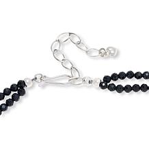 Jay King Royal Blue and Midnight Gem Sterling Silver Pendant Necklace