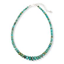 Jay King Spruce Mountain Turquoise Bead 18" Necklace