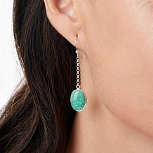 Jay King Sterling Silver Alicia Turquoise Drop Earrings