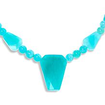 Jay King Sterling Silver Amazonite Necklace