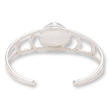 Jay King Sterling Silver Apatite Cuff Bracelet