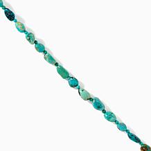 Jay King Sterling Silver Azure Peaks Turquoise 36" Necklace