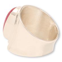 Jay King Sterling Silver Baroque Rose Rhodonite Ring