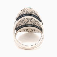 Jay King Sterling Silver Campitos Turquoise Ring