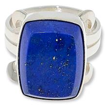 Jay King Sterling Silver Cushion-Cut Lapis Ring