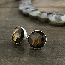 Jay King Sterling Silver Labradorite Stud Earrings