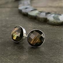 Jay King Sterling Silver Labradorite Stud Earrings