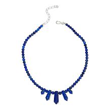 Jay King Sterling Silver Lapis 18" Necklace