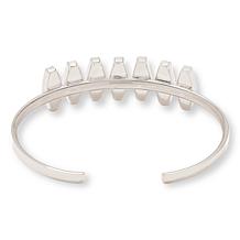 Jay King Sterling Silver Lapis and Aquamarine Cuff Bracelet