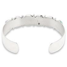 Jay King Sterling Silver Multicolor Multi-Opal Cuff Bracelet