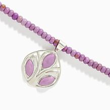 Jay King Sterling Silver Phosphosiderite Necklace with Pendant