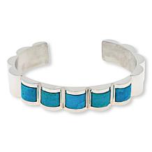 Jay King Sterling Silver Royal Blue Turquoise Cuff Bracelet
