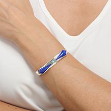 Jay King Turq Campitos Lapis Sterling Silver Cuff