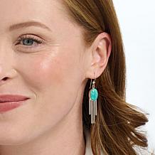Jay King Tyrone Turquoise Earrings, Sterling Silver