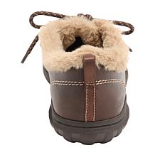 JBU Dalia Moccasin-Style Shoe with Faux Fur Trim