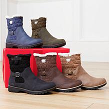 JBU Gabriella Water-Resistant Moto Boot