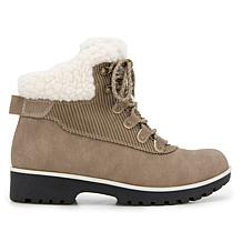 JBU Illinois Water-Resistant Ankle Boot with Faux Fur