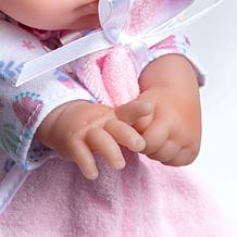 JC Toys La Baby Doll with White and Pink Outfit