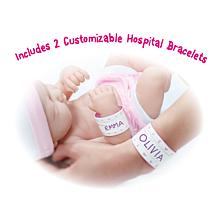 JC Toys La Newborn Nursery 14" Life-Like Baby Doll Gift Set