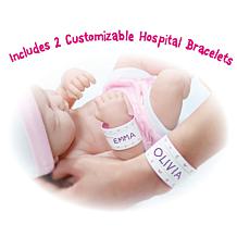 JC Toys La Newborn Nursery 14" Smiling Life-Like Baby Doll Gift Set