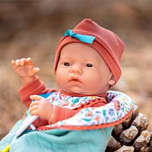 JC Toys Nature Collection Original Mini Newborn 9.5in Real Girl Doll