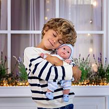 JC Toys Nonis Boutique 15in Realistic Blue Soft Body Baby Doll