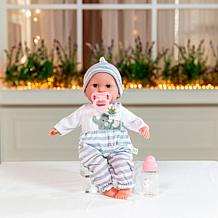 JC Toys Nonis Boutique 15in Realistic Grey Soft Body Baby Doll