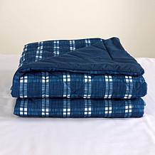 Jeffrey Banks Quilted Down Alternative Printed Blanket