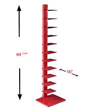 Jersey Spine Tower Shelf - Valiant Poppy