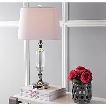 Jonathan Y Bella 27" Crystal LED Table Lamp - Clear
