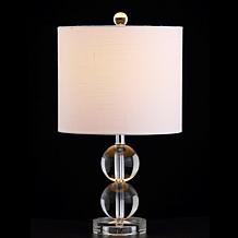 Jonathan Y Brooklyn 17.5"  Crystal LED Table Lamp - Clear