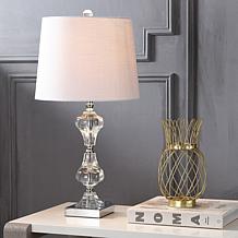 Jonathan Y Chloe 26"   Crystal LED Table Lamp - Clear