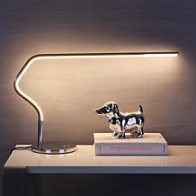 JONATHAN Y Chrome Julian 15" LED Integrated Task Lamp