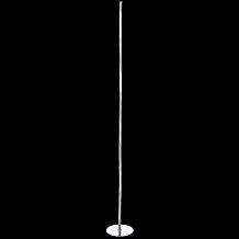 JONATHAN Y Chrome Pilar 63.75" LED Integrated Floor Lamp