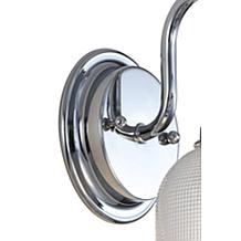 JONATHAN Y Chrome Virginia 5.75" 1-light Metal Glass LED Vanity Light